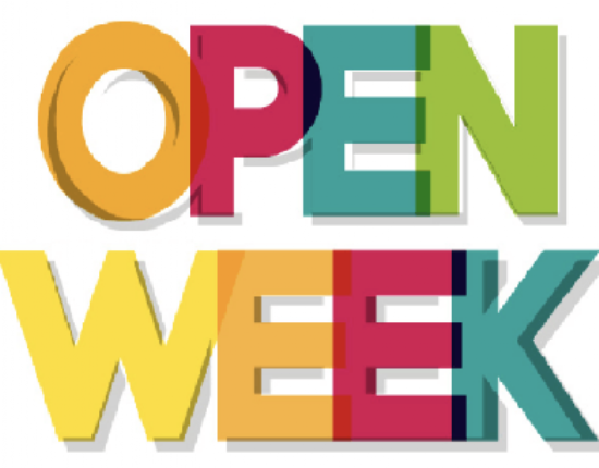 Monday 14th to Thursday 17th October 2024 is Open Week